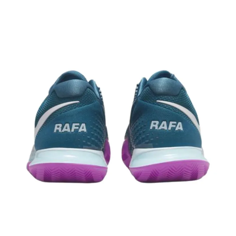 Nike Air Zoom Vapor Cage 4 Rafa Cushioning Support Low Top Tennis Shoes Men's Green-4