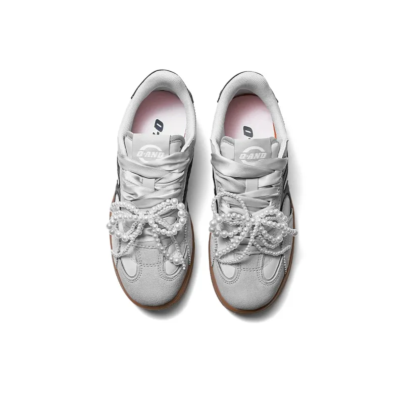 Q AND Slip Resistant Cushioning Abrasion Resistant Low Top Skateboard Shoes Unisex-24