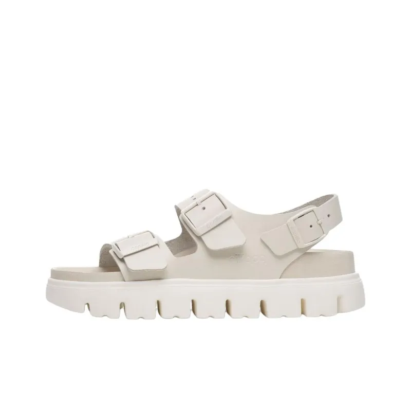 Birkenstock Milano Chunky One Strap Sandals Women's Beige-0