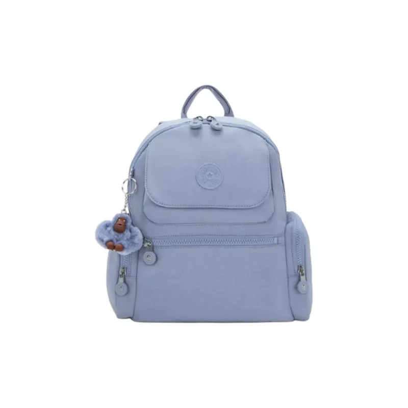 Kipling Fabric Backpack Medium Size Unisex Multicolor-0