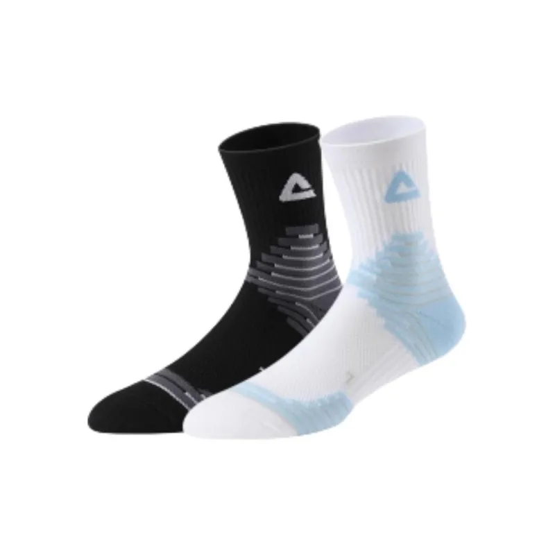 PEAK Basketball Socks Unisex White Blue-13