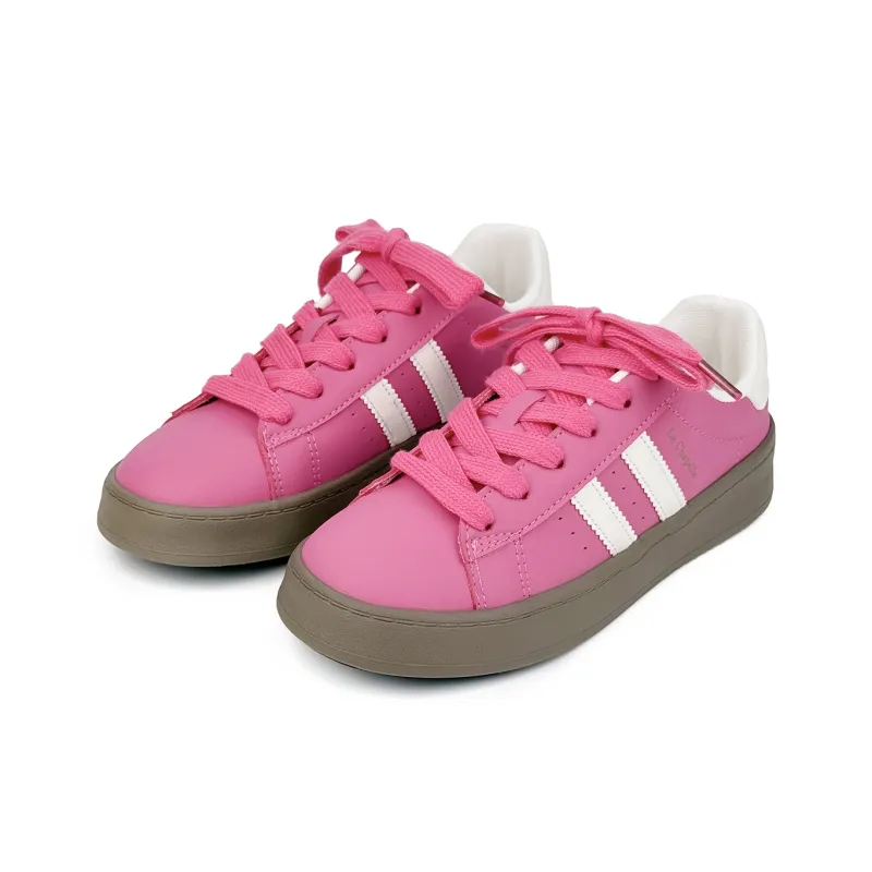 La Chapelle Slip Resistant, Abrasion Resistant, Rebound Resistant Low Top Casual Shoes Women's Rose Red-1