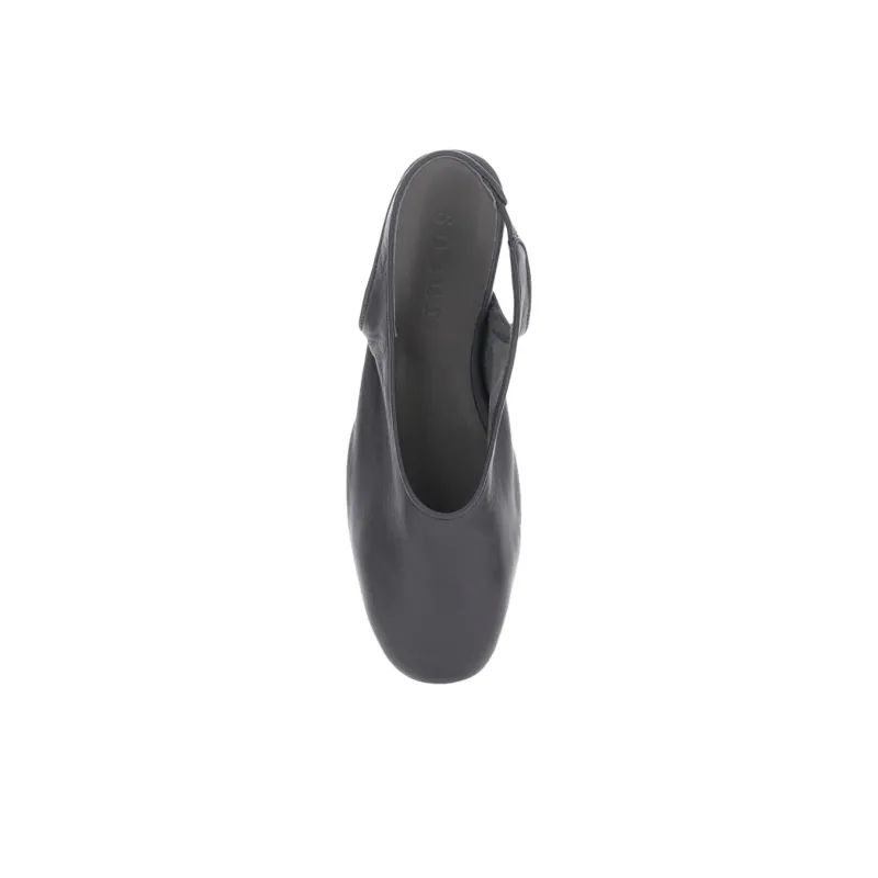 SOEUR Sher Flats Casual Single Shoes Women's Black-4