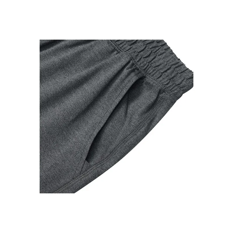 Saucony Knitted Sweatpants Men's Black Mist Heather Gray-3