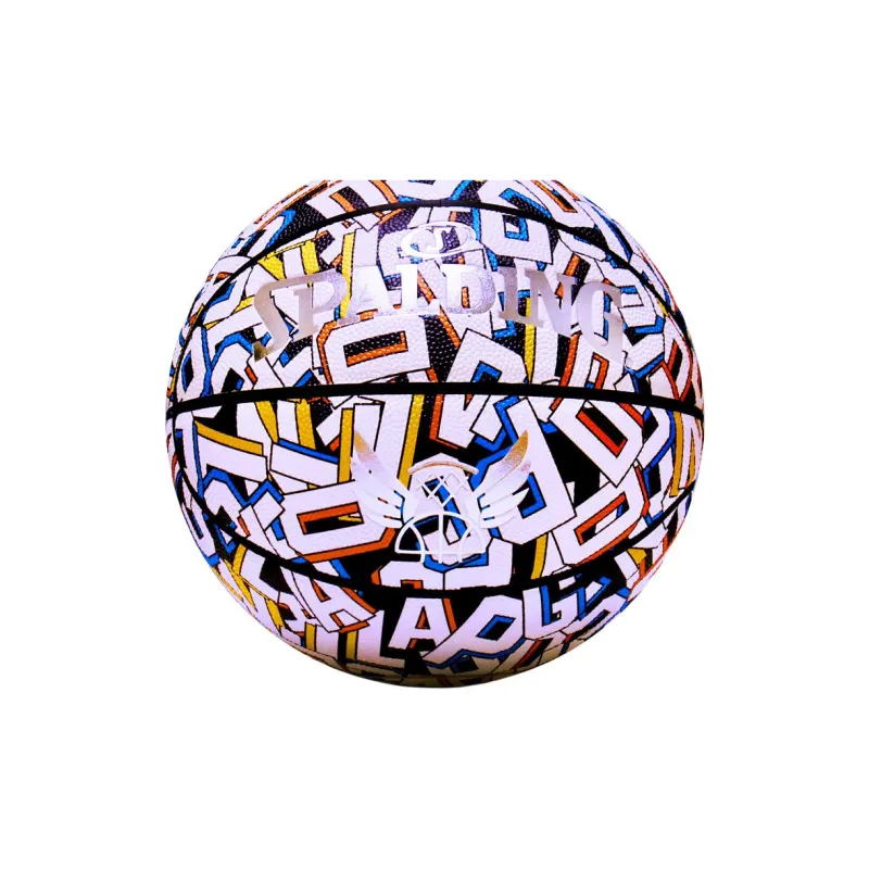 SPALDING PU Basketball Reflective Size 7 Ball Training Unisex-2