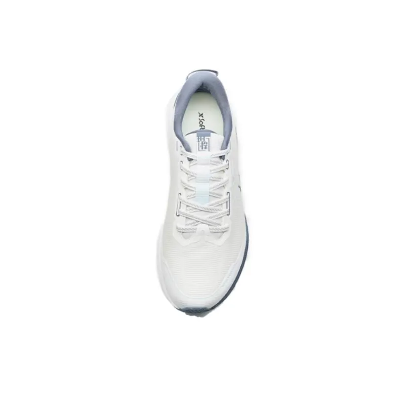 XTEP Tank Cheng 2.0 LITE Cushioning Rebound Wear-Resistant Low-Top Casual Running Shoes Men's White Blue-3