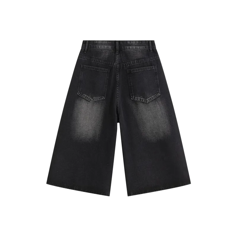 No Tears Denim Shorts Unisex-1