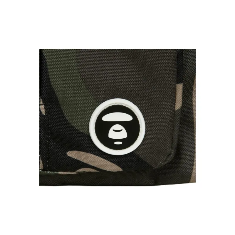 Aape Fabric Shoulder Bag Unisex Green-4