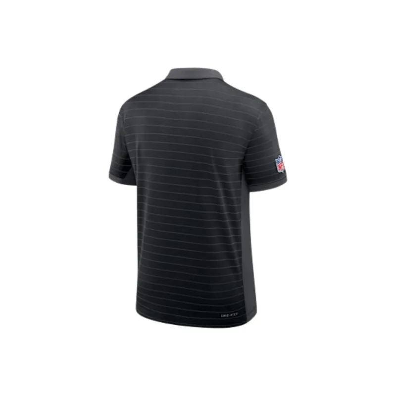 Nike Atlanta Falcons Sideline Victory Stripe Men's Nike Dri FIT Nfl Polo-1
