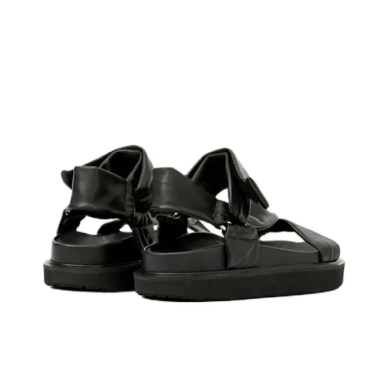 ISABEL MARANT Naori One Strap Sandals Women's Black-3