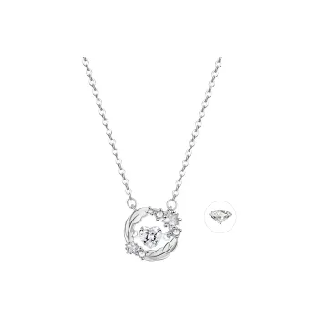 CLARKIA FLOWER S999 Fine Silver Necklaces Women's