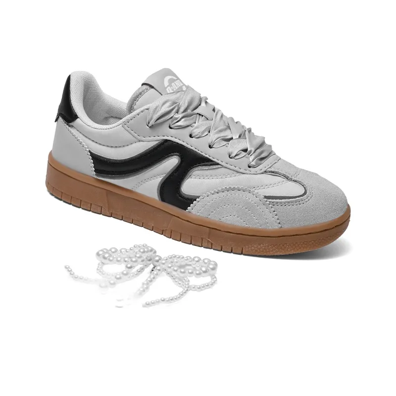 Q AND Slip Resistant Cushioning Abrasion Resistant Low Top Skateboard Shoes Unisex-25