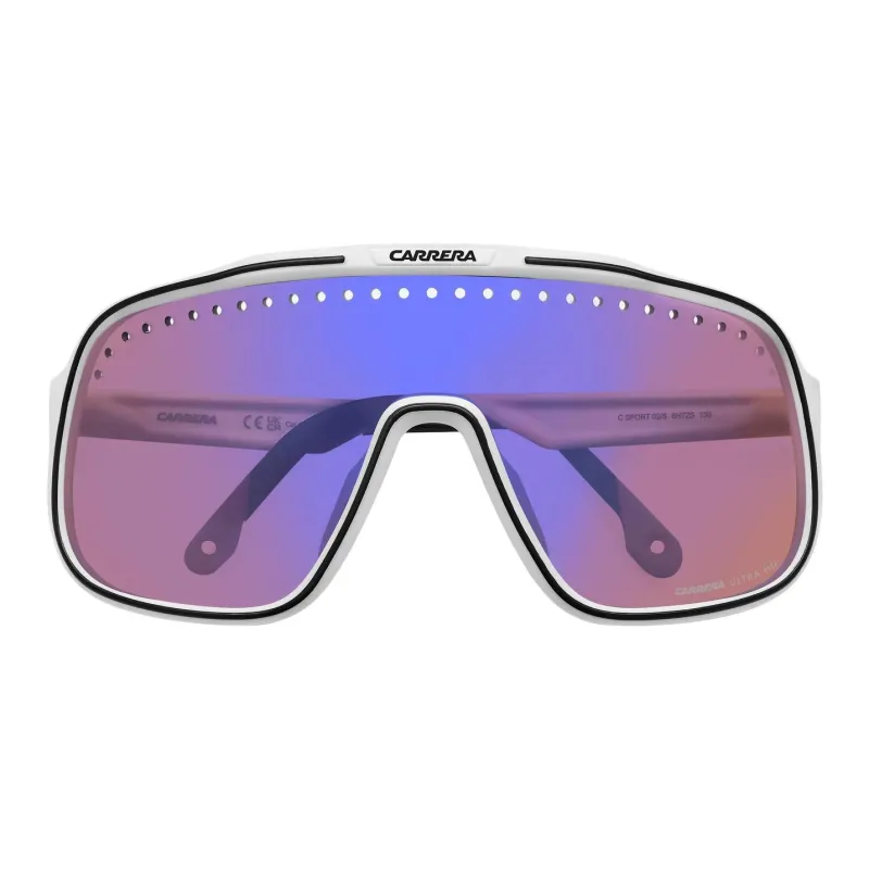 CARRERA Injection Molded Irregular Shape Sunglasses Men's White-2