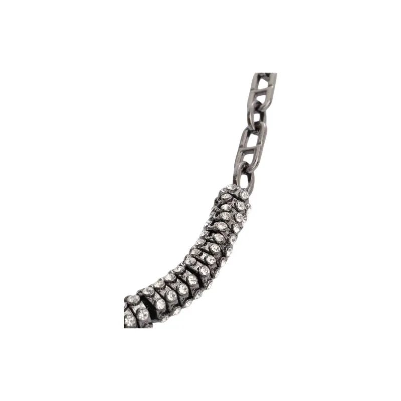 MaxMara Studio Metal Necklaces Women's Silver-1