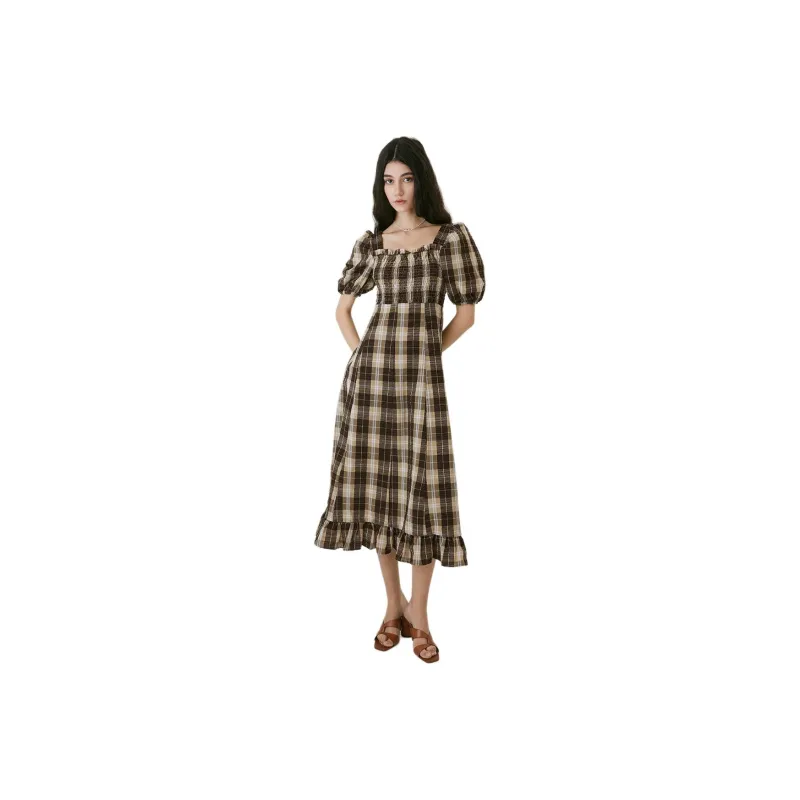 MOUSSY Short Sleeved Dress Women's-6