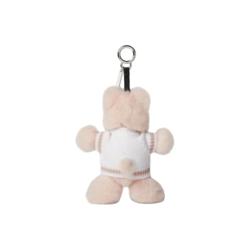 FENDI Mink Fur, Brass, Zinc Alloy Pendants Kids' Pink-1