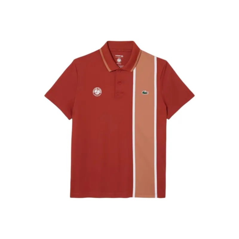 LACOSTE x Roland Garros SS25 Ballboy Ultra Dry Polo Shirt Men's-3