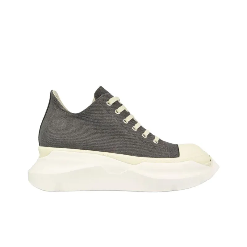 Rick Owens DRKSHDW Abstract Low Top Canvas Shoes Men's Dark Gray-1