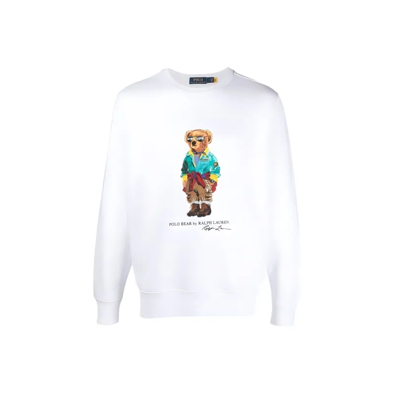 Polo Ralph Lauren Sweatshirts Men White-0