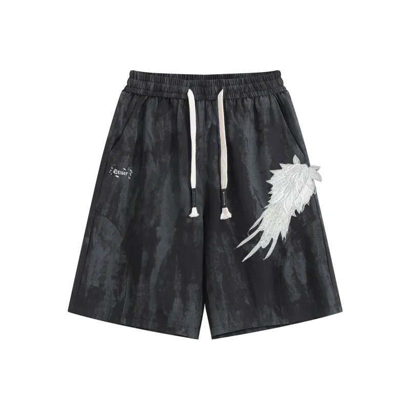 Qnxeey Casual Shorts Unisex-4