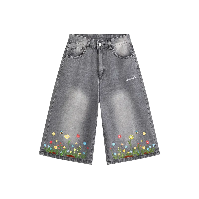 No Tears Denim Shorts Unisex-6