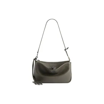 Balenciaga Rodeo Calfskin Handbag, Shoulder Bag Regular Women's Khaki