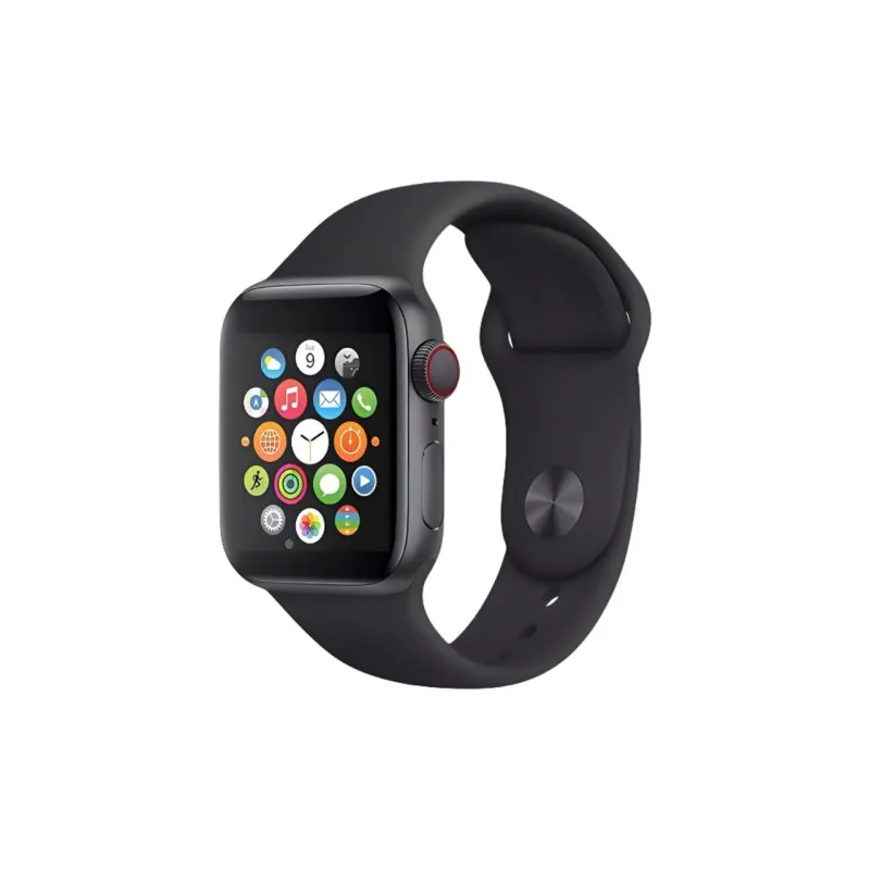 KVZUVUU Apple Compatibility Watch Band Silicone Material-3
