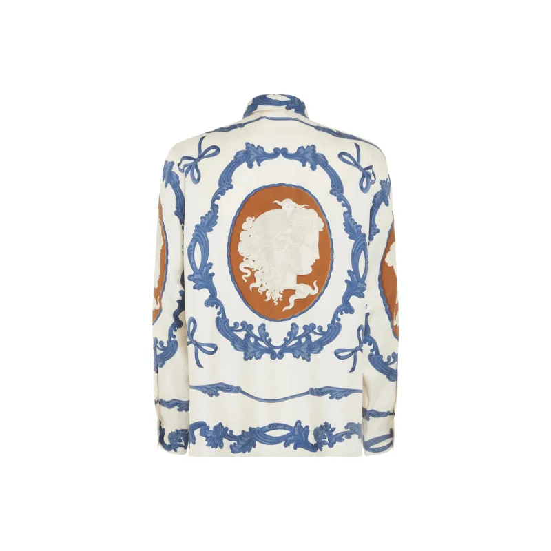 VERSACE Medusa Cameo print Shirt-1