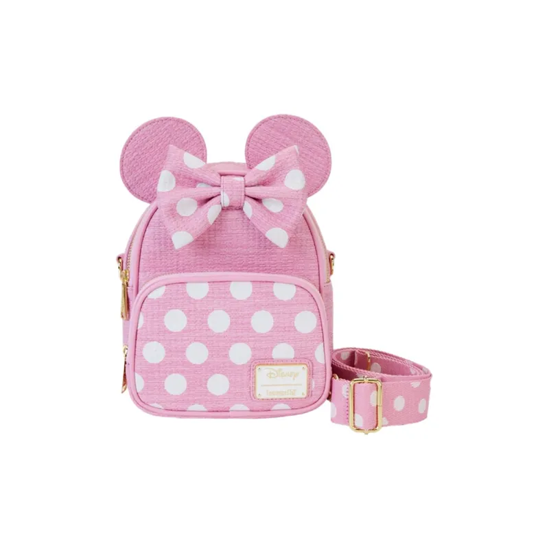 Loungefly Polyurethane Backpack Women's Pink-0