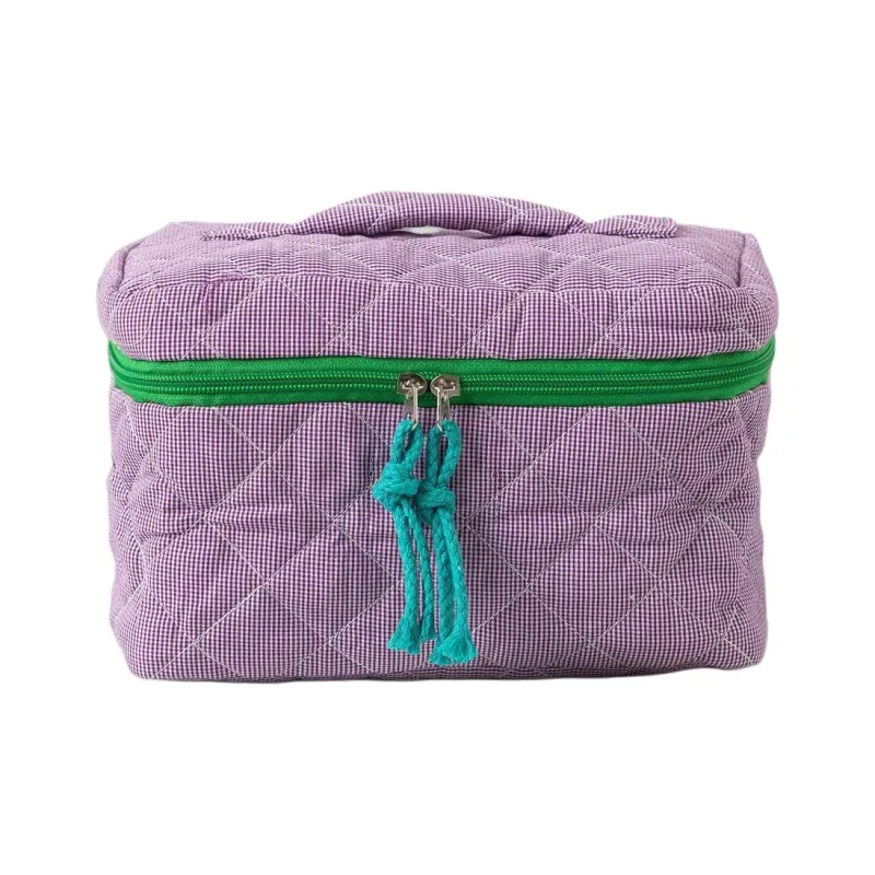 ZHIYIN Portable Large Capacity Skincare Storage Bag, Travel Toiletry Bag, Refillable Makeup Bag Make up Tools-4