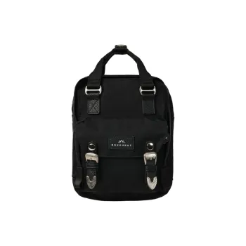 Doughnut Nylon Fabric Backpack Mini Women's Nautical Blue