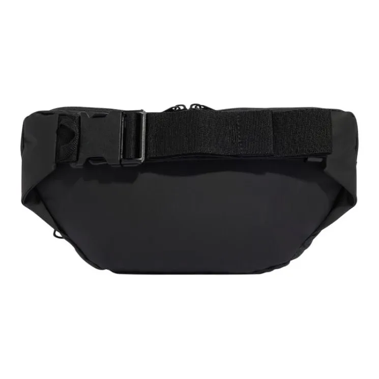 DECATHLON Adidas Double Pockets Fanny Pack Unisex Black-2