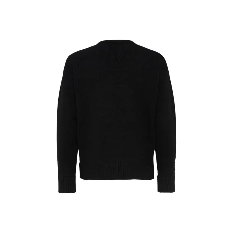 DSQUARED 2 Sweater Men's Black White-1