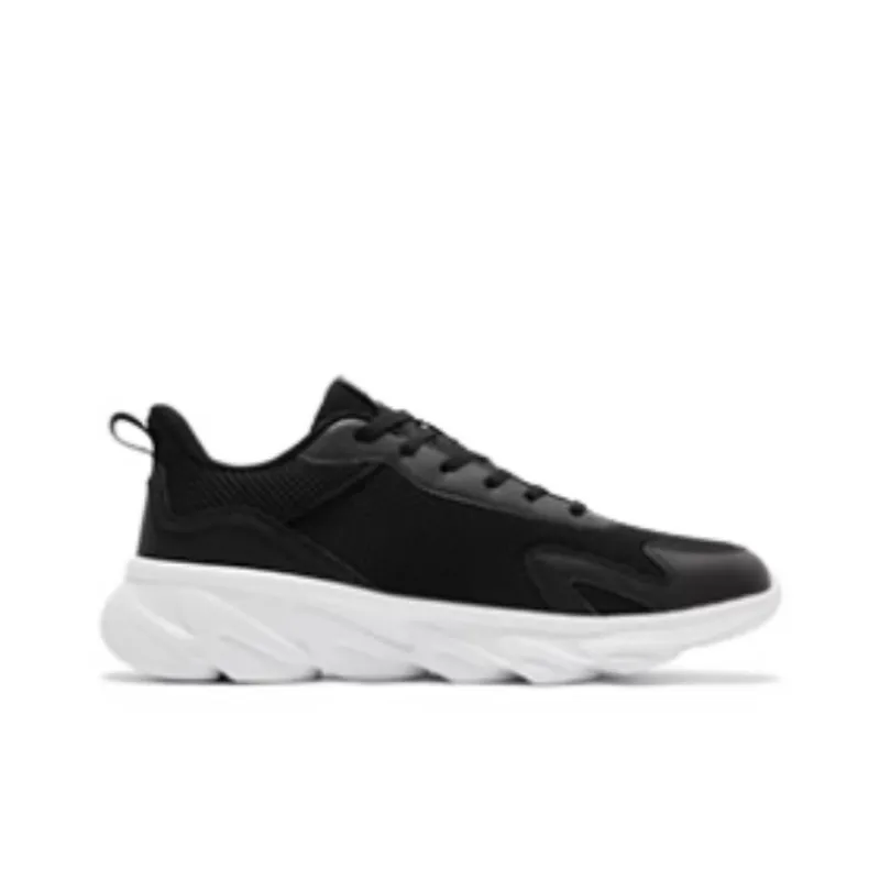 361° Slip Resistant, Breathable, Lightweight Low Top Casual Running Shoes Men's Black White-1