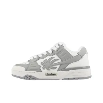 PALM ANGELS Low Top Skateboard Shoes Men's White Gray