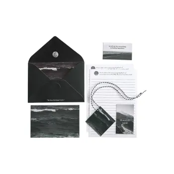 QIFEITU Wind And Moon Limitless Good Looking Artistic Style Clothing Sets Letter Envelopes / Stationery