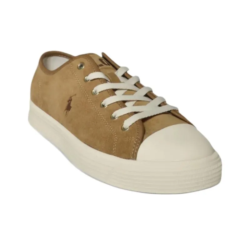 Polo Ralph Lauren Low Top Skateboard Shoes Women's Brown-2