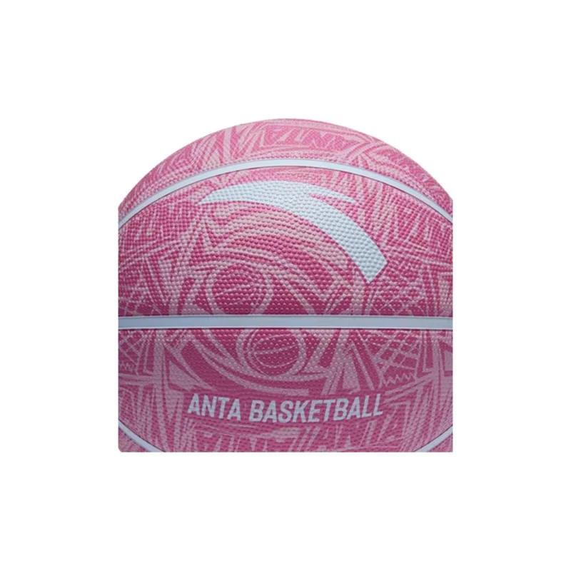 Anta PU Basketball Pink Size 7 Training Unisex-3