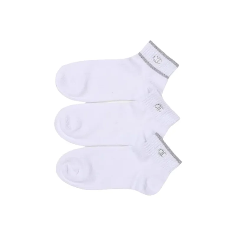 Champion Ankle Socks Women's 3 Pack White-0
