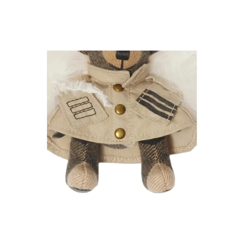 Burberry Metal Keychains Women's Light Umber-2