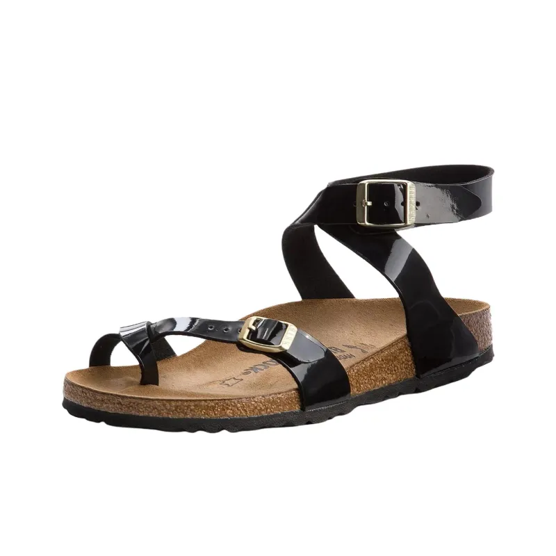 Birkenstock Yara One Strap Sandals Women's Black-0