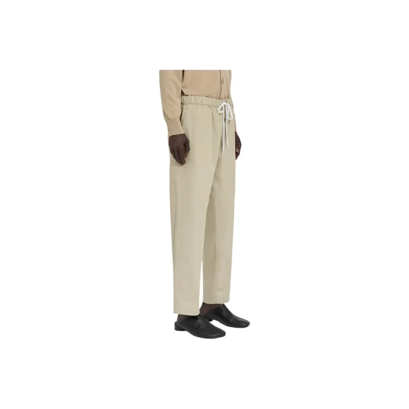 MM6 Maison Margiela Baggy Fit Drawstring Trousers-2