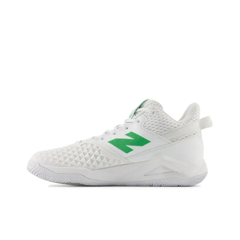 New Balance Coco CG2 Abrasion Resistant Low Top Running Shoes Unisex White Green-1