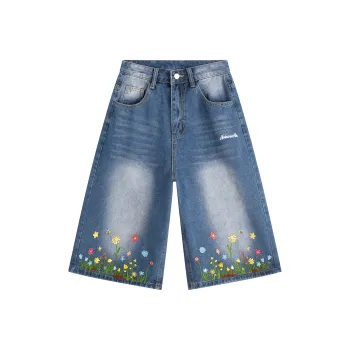 No Tears Denim Shorts Unisex