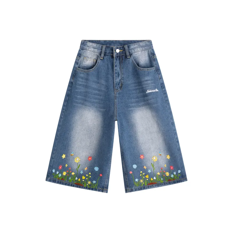 No Tears Denim Shorts Unisex-12
