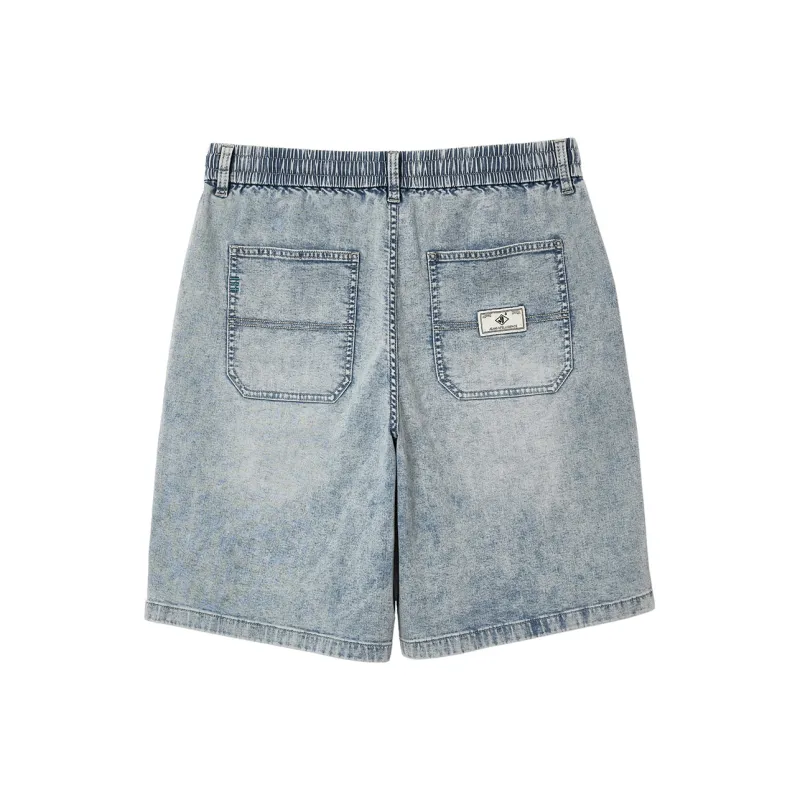 JACK&JONES Denim Shorts Men E40 Light Denim Blue-1