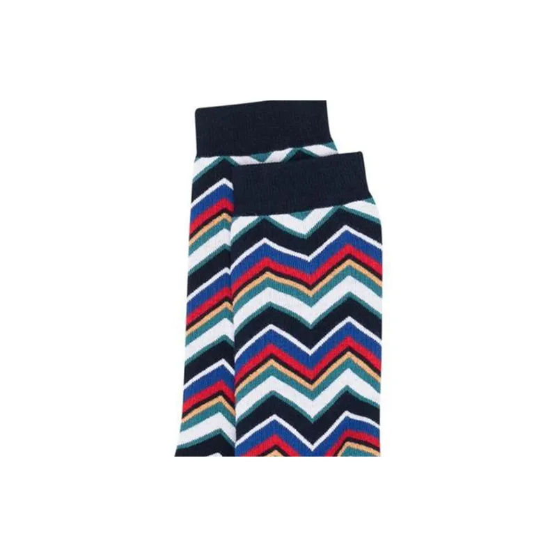 MISSONI Mid-Calf Socks Men's 1 Pack Multicolor-4