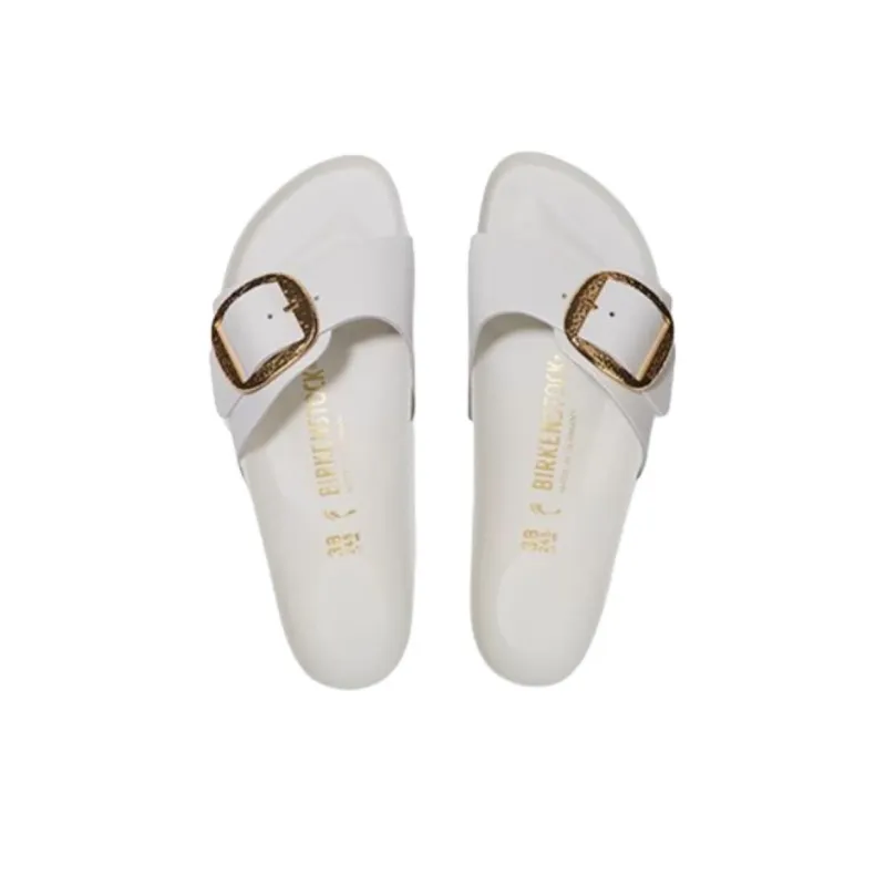 Birkenstock Madrid EVA Abrasion Resistant Slide Slippers Women's White Narrow-2