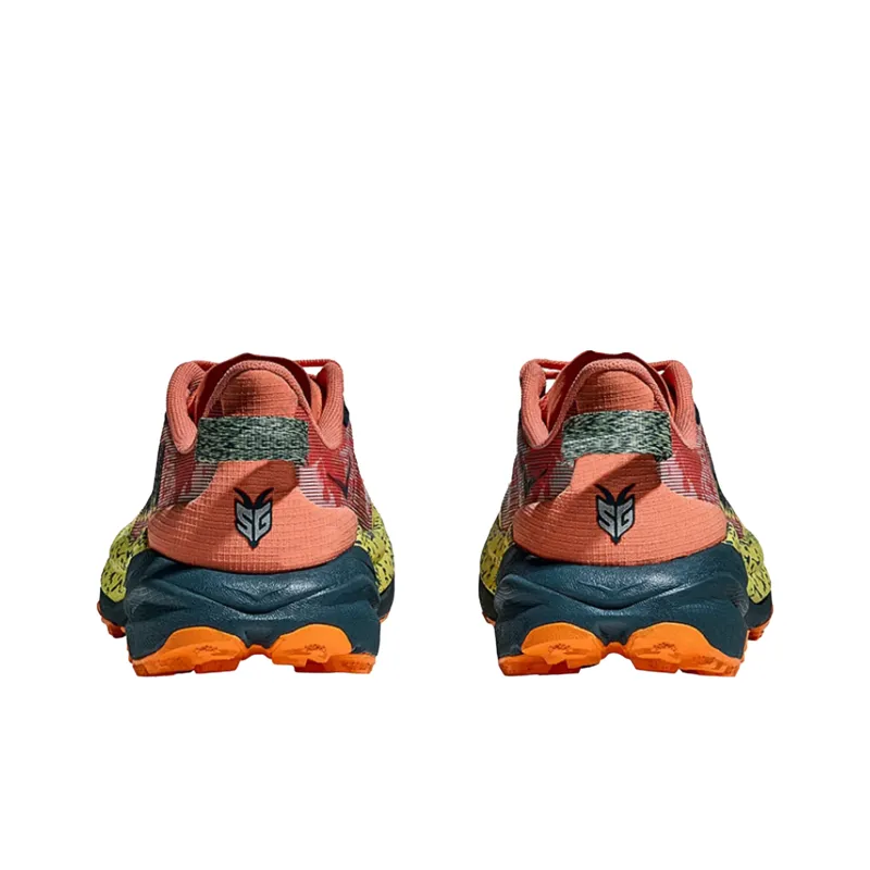 HOKA ONE ONE Speedgoat 6 Anti Slip Wear Resistant Low Top Running Shoes Women's Feldspar Orange-2