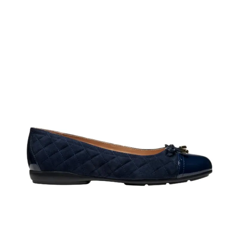GEOX Annytah Casual Single Shoes Women's Marine Blue-1